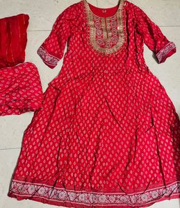 Beautiful Cotton Anarkali