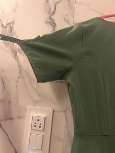 Olive Green Dress