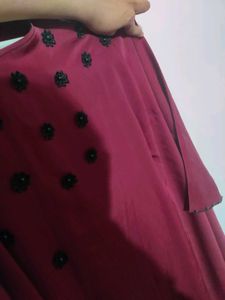 Elegant Maroon Top