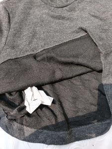 H&amp;M Cardigan And Mango Cropped Pullover
