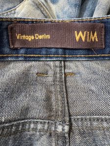 WIM Vintage Distressed Denim Jeans