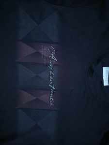 Black Oversized Tee