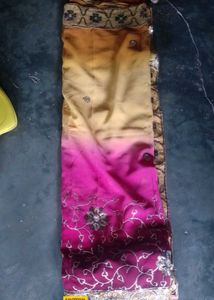 Ombre Embellished Saree🔥♥️ PRETTY SAREE