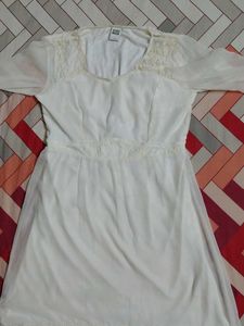 Vero Moda White Formal Dress