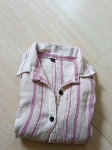 Striped Button-Down Shirt
