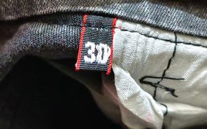 Stylish Dark Wash Jeans with Subtle Embroidery