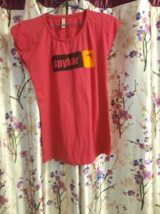 Spykar pink T-Shirt