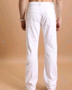 White Casual Jeans for men