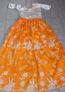 Girls, Owmen Super Yellow Colour 💛 Long Skirt