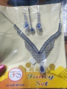 Stone Royal Blue Jewel Set