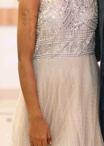 Beaded Sleeveless Party Dress