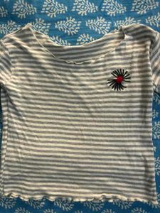 Striped Long Sleeve Top