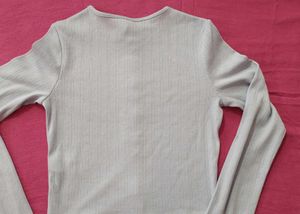 Cute Light Blue Top cardigan