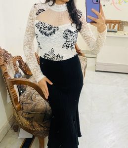 Stylish Netted Top