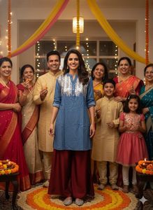 💎Shimmering Denim Magic!✨Day-to-Night Tunic Sale