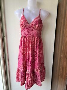 Pink Floral Sundress