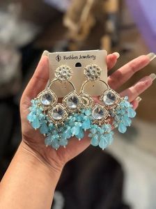 Premium Quality Beautiful Kundan Earrings