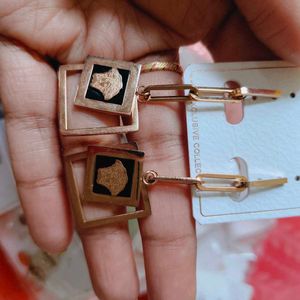 inspired by Versace design Long earrings