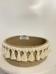 Macrame Handmade Cotton Basket