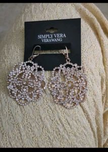 Simply Vera Wang Crystal Earrings