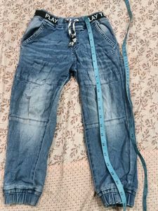Boy&#39;s Denim Joggers