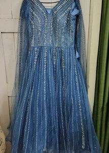 🔥😍no flaws Wedding Party Wear Gown ❤️