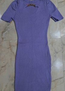 Purple Bodycon Dress