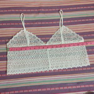 Net Crop Top Trendy/ Bralet