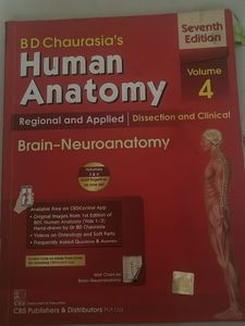 Bd Chaurasia’s Human Anatomy Part 4