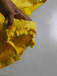 Yellow Ethnic Skirt with top