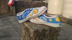 Van Gogh Customised Brand New Shoes