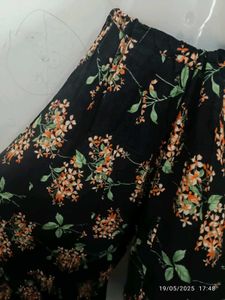Fully Flared Palazzo Cum Skirt(free Size)