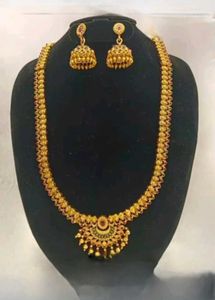 Gold Plated Necklace Set