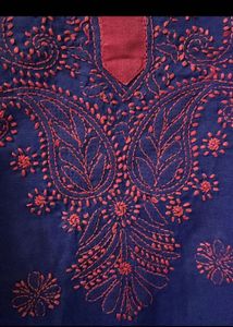 Combo Set - Chikankari Kurta And Salwar