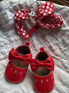 Cute Little Red Heart Baby Girl Frock