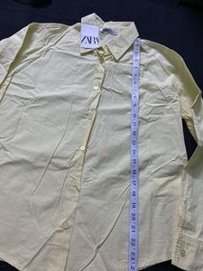 Yellow Casual Shirt