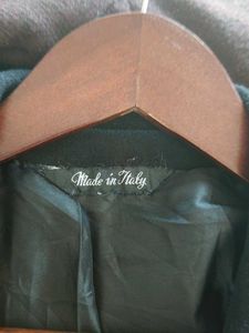 Elegant Black Overcoat (Size-L)