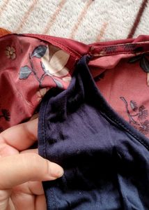 Floral COAT With TOP