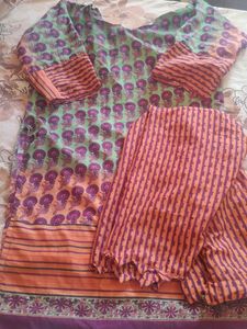 Floral Print Kurti pant