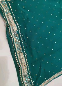Heavy Wedding Dress With Hand Work