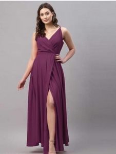 Slit Cocktail Dress