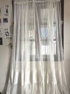 White Sheer Curtains