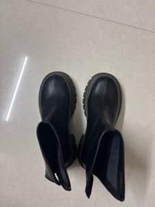 Black Platform Ankle Boots