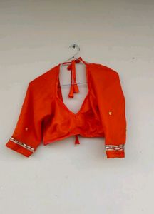 Orange Rajputi Poshak