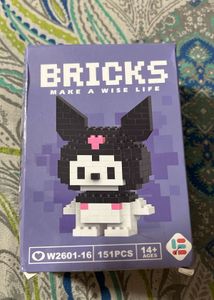 Kuromi Bricks Set