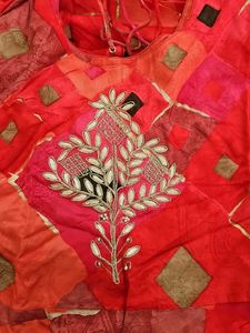 Patchwork Design Kurta