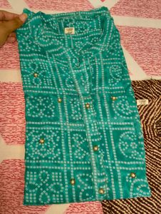 Bandhani Print Kurtis - Set of 2
