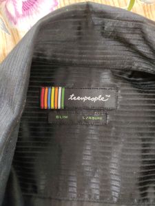 Party Shirt  Shiny Black (L) Offers Are Welcome