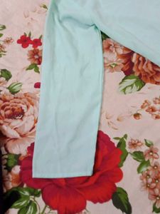 Mint Green Button-Down Top