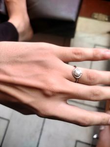 Opel Ring Pure Silver 925 (Wt: 2.42gm)
